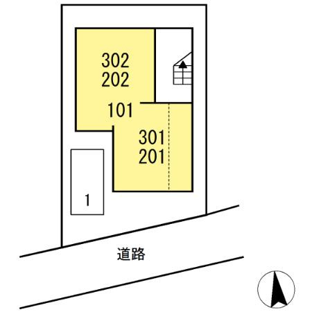 Grande chouchou;Monicaの区画図