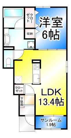 メゾン ド モアの間取り