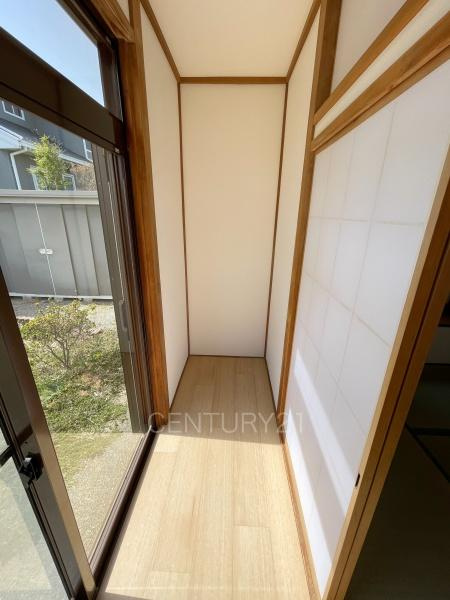 前橋市田口町中古一戸建ての玄関