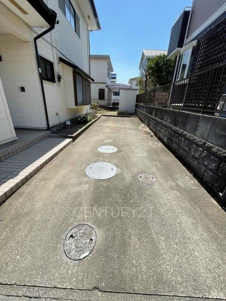 前橋市田口町中古一戸建ての駐車場