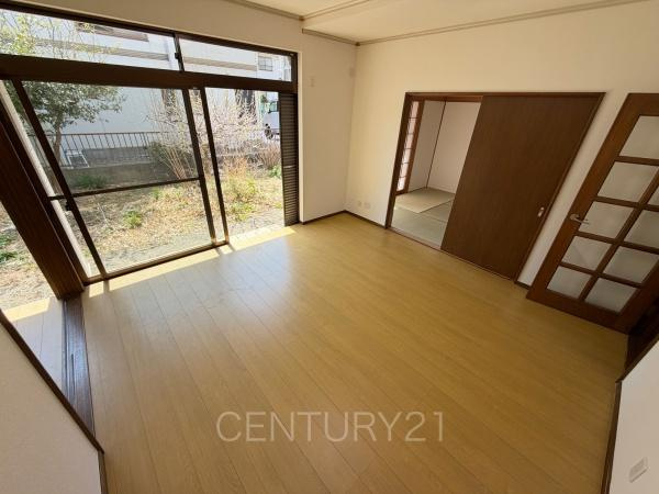 前橋市田口町中古一戸建ての居間・リビング