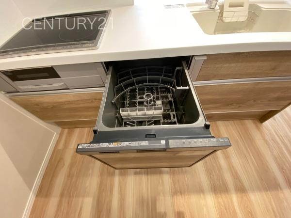 ウイング高崎のキッチン|食器洗い乾燥機付きです。