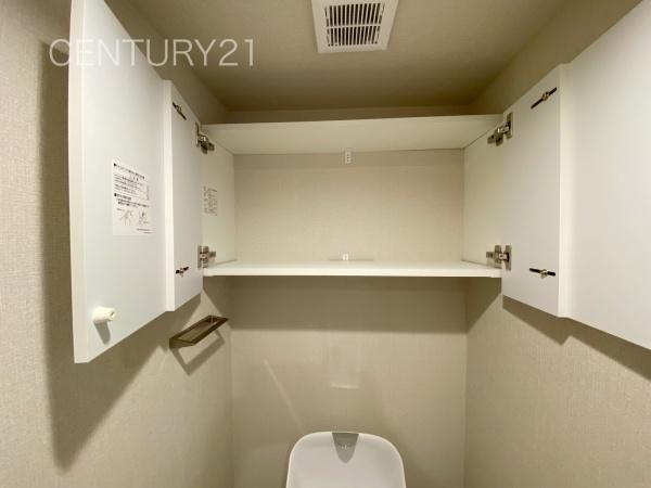 ウイング高崎のトイレ|収納スペース