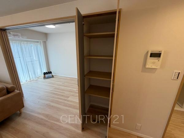 ウイング高崎の収納|使い勝手の良いリビング収納です。