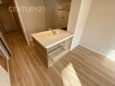 【キッチン】 | ウイング高崎 | キッチン背面に収納付きです。