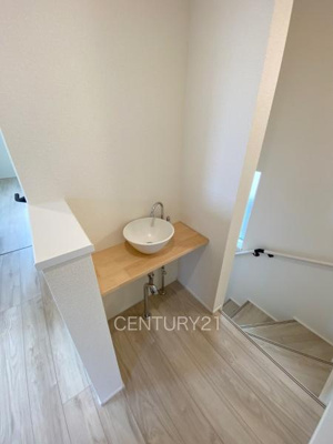 【独立洗面台】 | 前橋市南町24-1期（3号棟） | ２階洗面所