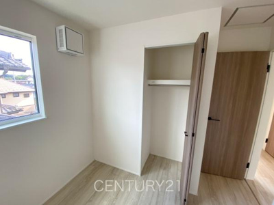 【収納】 | 前橋市南町24-1期（3号棟） | ハンガーパイプ付きクローゼットです。