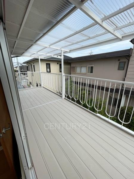 前橋市天川原町2丁目中古のバルコニー