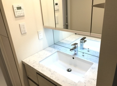 【洗面所】 | クレヴィア新宿若松町