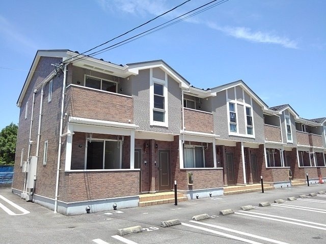 ベルズかたかごＢの外観|おしゃれな外観です