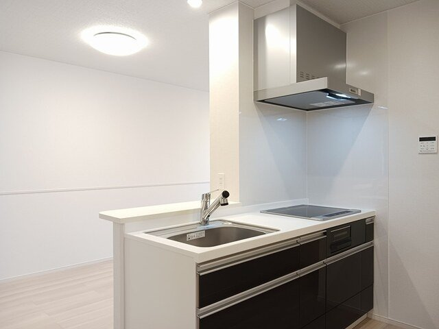 ヴィレッタ　和のキッチン|コンパクトなキッチンで掃除もラクラク