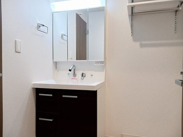 ヴィレッタ　和の洗面所|ゆったりとスペースのある洗面所