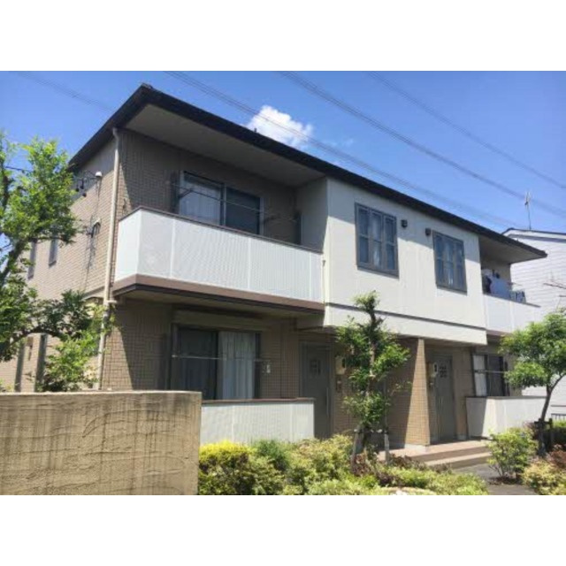 岐阜市粟野西１丁目のアパートの外観