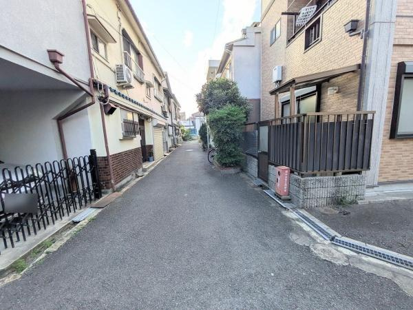 【前面道路含む現地写真】 | 大阪市城東区東中浜6丁目　中古戸建