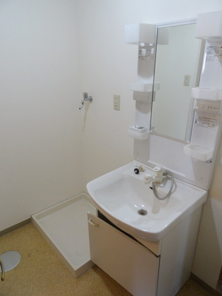 プロニティ江川の洗面所|★シャンプードレッサーと洗濯パン★