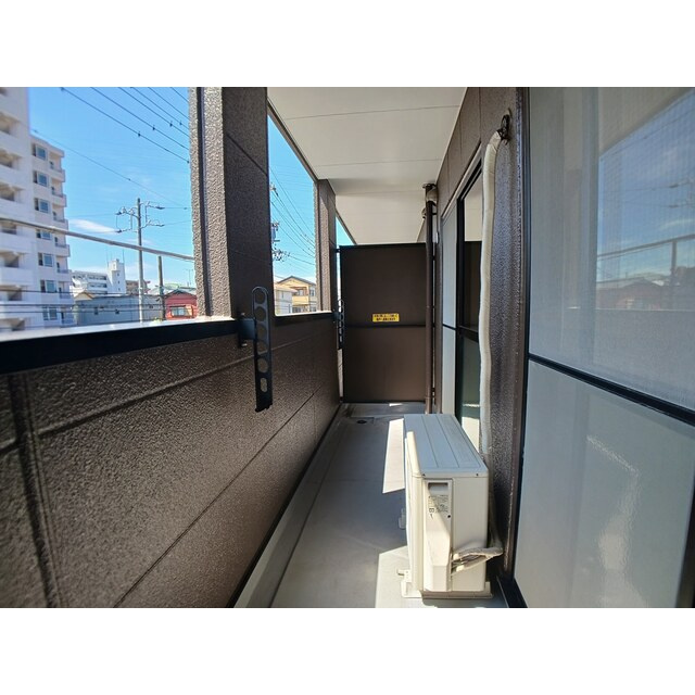 ドミール茜のバルコニー