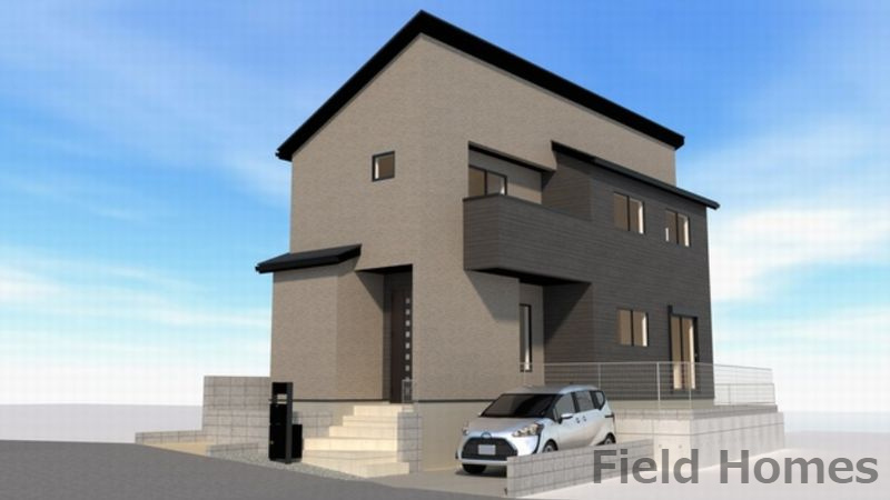 綾瀬市寺尾本町3丁目新築戸建て　第1期1号棟の外観|外観イメージ「綾瀬市寺尾本町3丁目新築戸建て　1号棟」