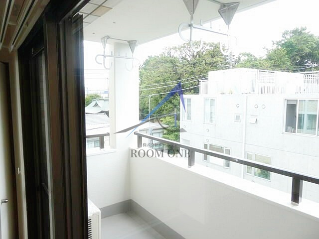 ヴィラ西小山のバルコニー|バルコニーです。