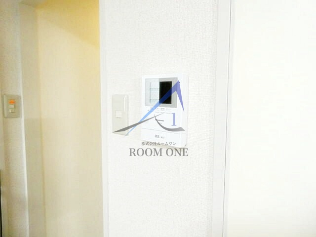 ヴィラ西小山のセキュリティ|モニター付インターホンです。