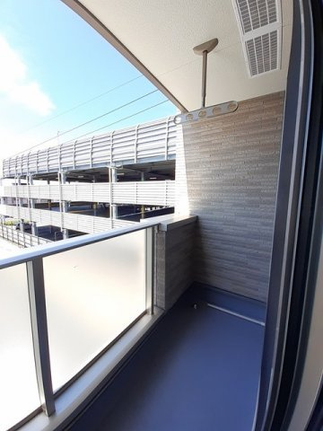 アリアキャメルⅡのバルコニー