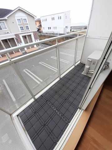 メゾンドアンジュＡのバルコニー