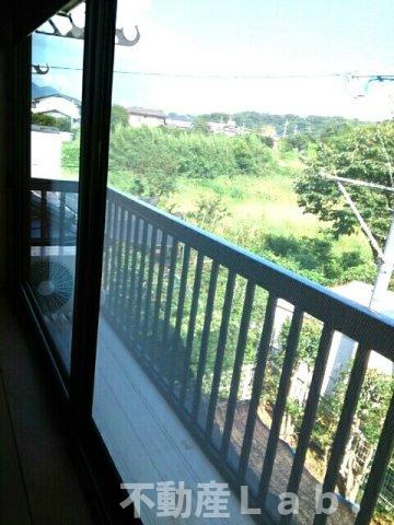 ブルームハイツのバルコニー