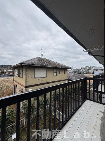 ブルームハイツのバルコニー