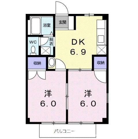 ブルームハイツの間取り