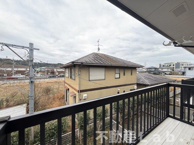 ブルームハイツのバルコニー