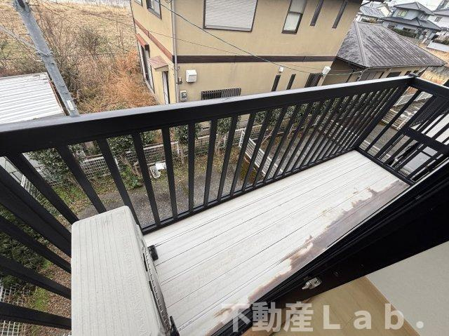 ブルームハイツのバルコニー