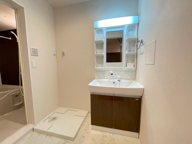 フィオーレ　皆生温泉の洗面所