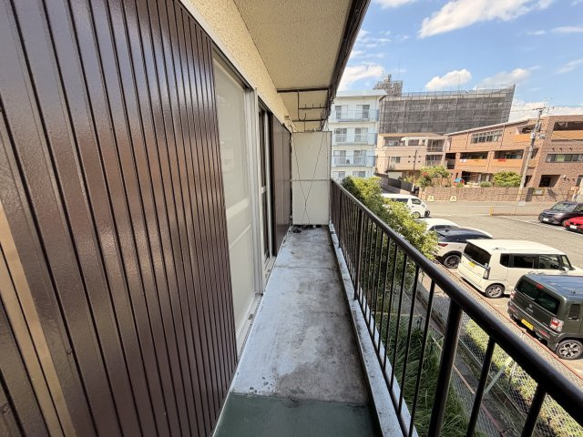 ハイツつるののバルコニー