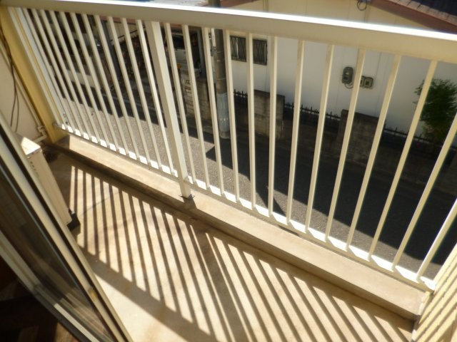 ぴりおど青江のバルコニー