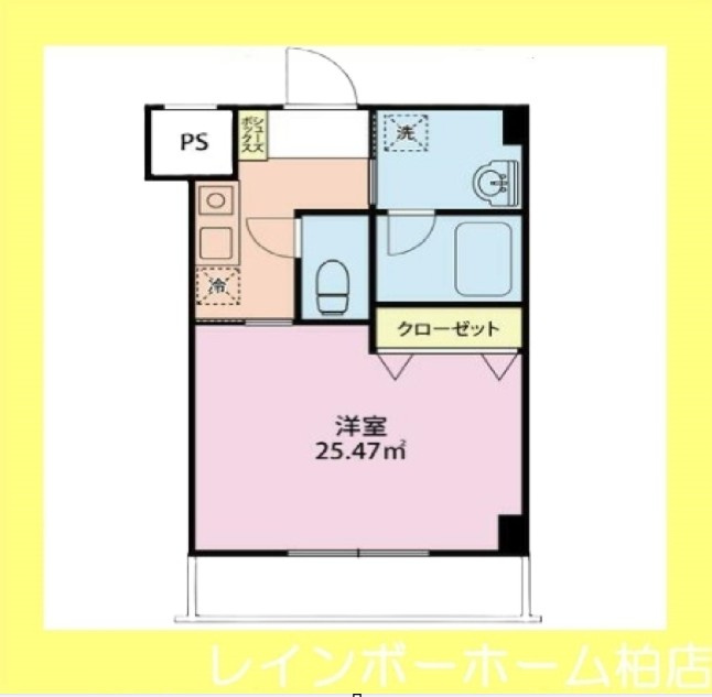 サポーレ松戸の間取り