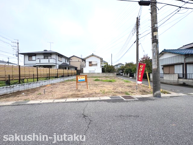浪花町　土地の外観|浪花町　売地　全2区画　正味100.54㎡～104.53㎡　