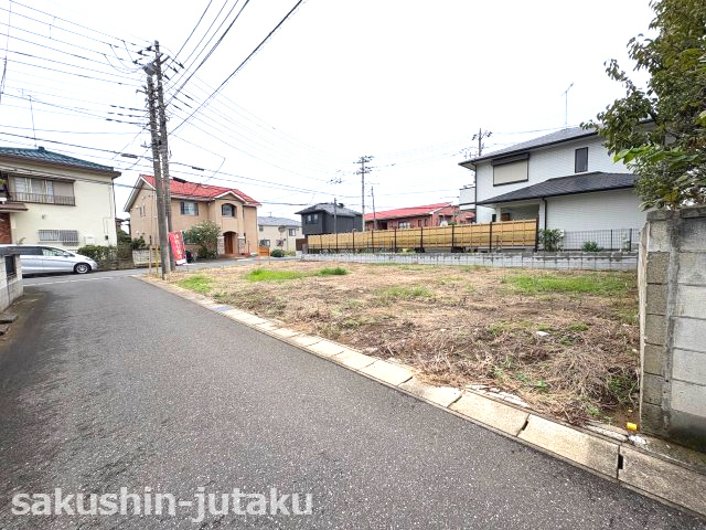 浪花町　土地の外観|浪花町　売地　全2区画　正味100.54㎡～104.53㎡　