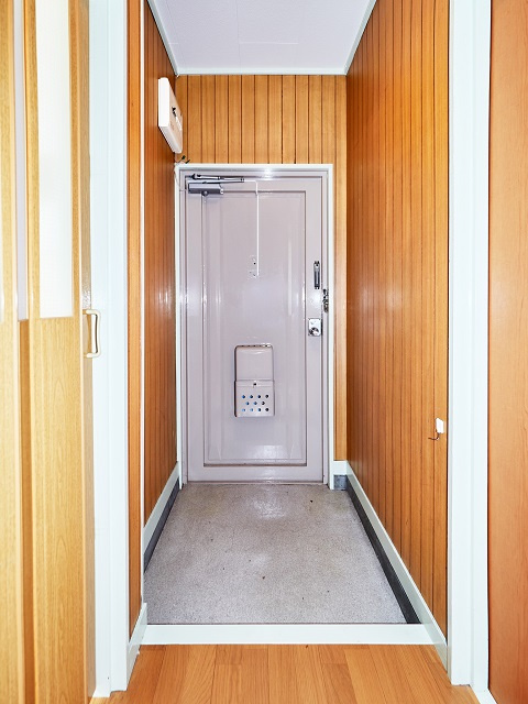 福田ハイツの玄関|落ち着いた玄関です