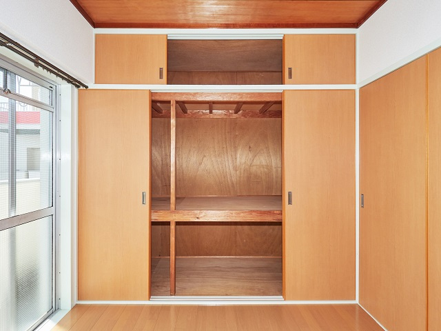 福田ハイツの収納|4.5帖洋室収納