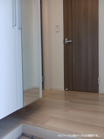 ブリックの玄関