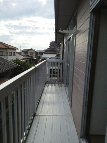 シティハイツ米ノ山Ａのバルコニー