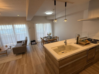 【キッチン】アプローズ長崎南ベイサイドヒルズ壱番館 