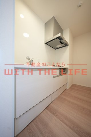 フリーデンやりた【キャッシュバック対象物件】のキッチン|同施工会社の類似物件の写真です。
※同シリーズ別物件の写真　※現状優先
