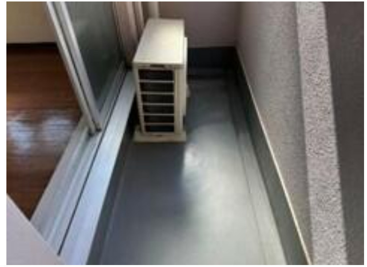 ラ・パルフェ・ド・グリシンのバルコニー