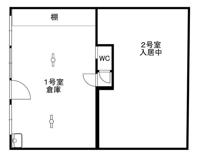【間取り】 | 松原倉庫 |  