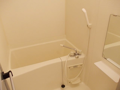 【浴室】 | プレッソ新在家 | 落ち着いた空間のお風呂です