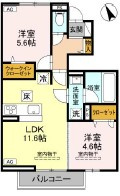 【間取り】 | TORISIAS花垣Ⅱ