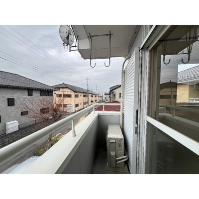 【バルコニー】 | アレスト関口PART1 | 広々としたバルコニーです