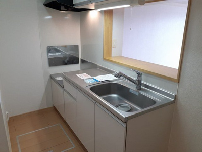 【キッチン】 | カーサ・セレッソＡ | 使いやすいキッチンです