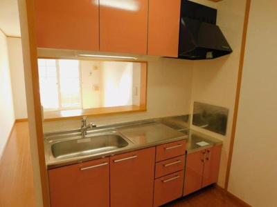 【キッチン】 | ブルーサウンズ・あくつ | コンパクトなキッチンで掃除もラクラク