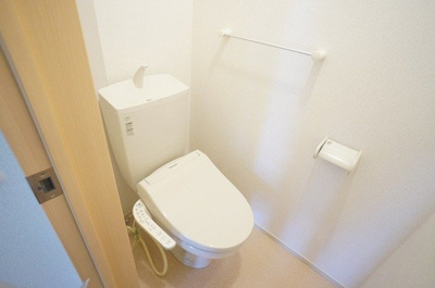 【トイレ】 | サンライズガーデン　Ａ | ゆったりとした空間のトイレです